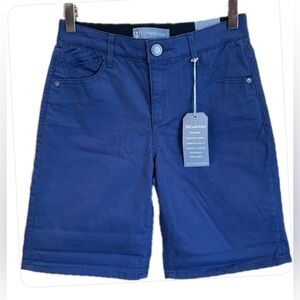 Wit & Wisdom NWT "AB" Solution Blue Casual Bermuda Shorts 00